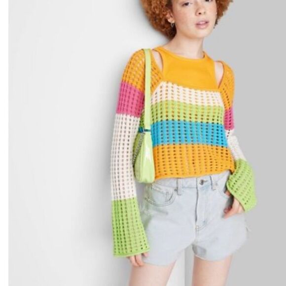 Women's High-Rise Cutoff Jean Shorts - Wild Fable™ light wash - Picture 10 of 12